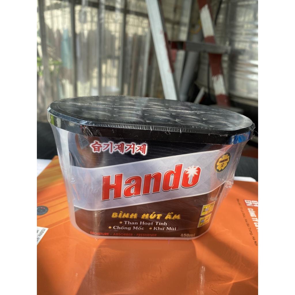 Bình hút ẩm than hoạt tính khử mùi ẩm mốc 450ml Hando