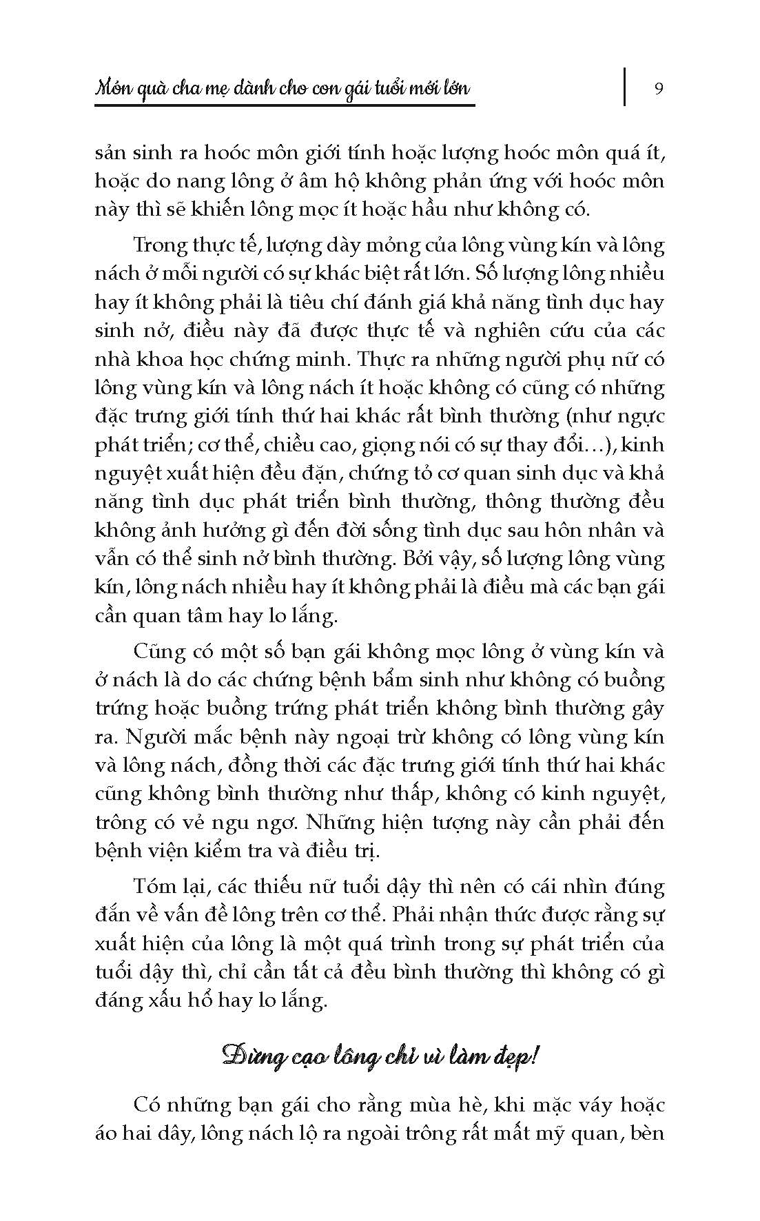 Món Quà Cha Mẹ Dành Cho Con Gái Tuổi Mới Lớn