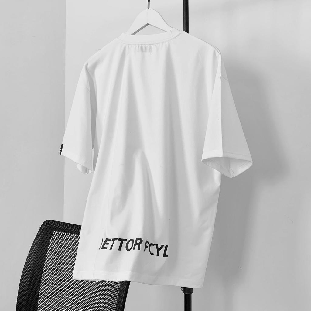 Áo Phông Oversize Solid, JACKLANE, Áo thun cộc tay Unisex Jack Lane
