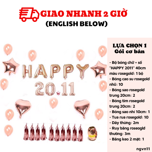 Bộ bong bóng trang trí ngày Nhà giáo Việt Nam 20/11 ngvn11