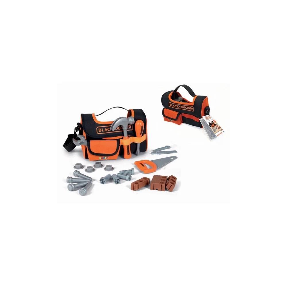 Đồ chơi trẻ em 3 tuổi trở lên hộp dụng cụ kỹ sư cơ bản Black + Decker Smoby