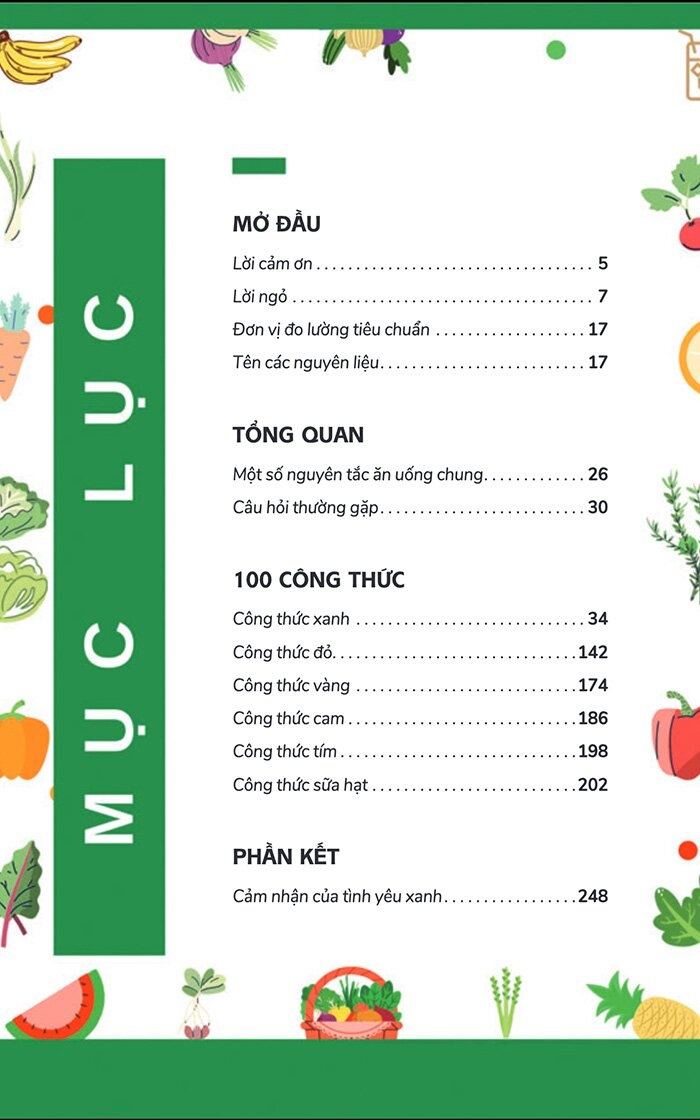 100 Công Thức Xanh -  KHG Thùy Trinh Nguyễn