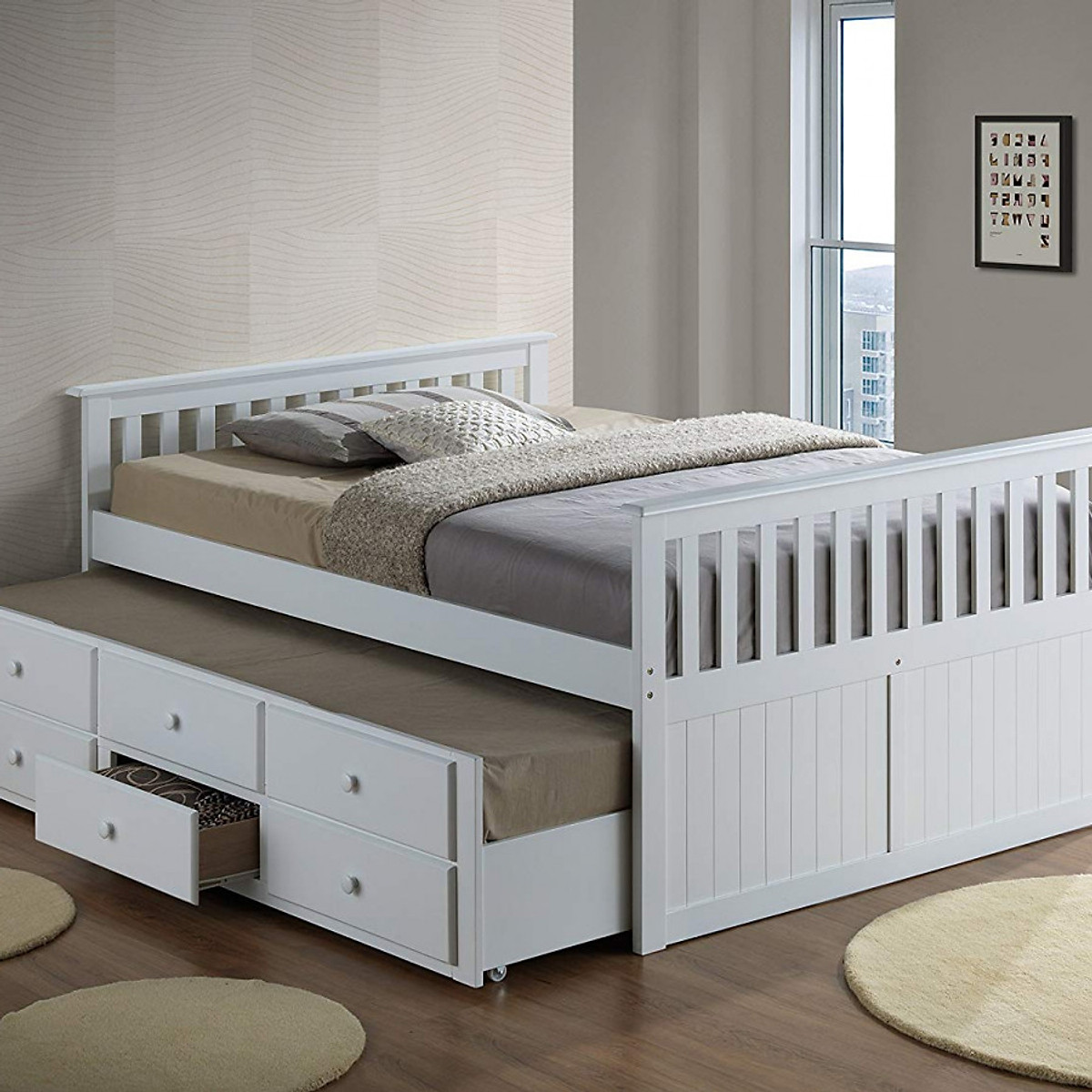 Giường Hộp 2 Tầng Gỗ Tự Nhiên Nội Thất Juno Sofa