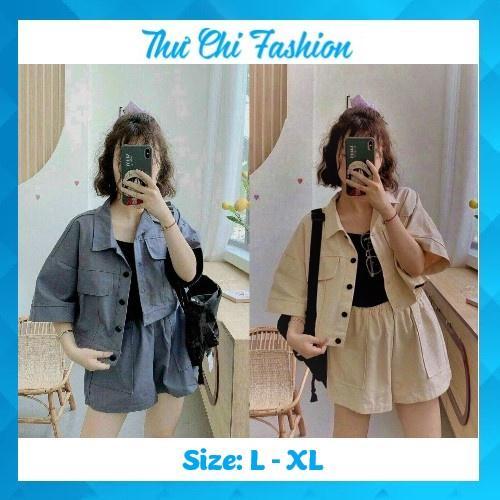 Đồ bộ nữ 3 món ( có áo lót thun lạnh ) chất fo vuông dày dặn * Set đồ bộ nữ hàng thiết kế