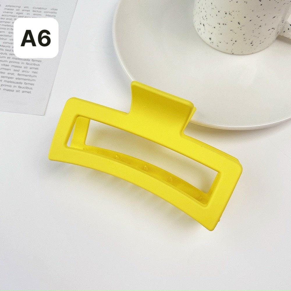 Kẹp tóc, kẹp tóc nhựa, càng cua nhựa nhám loại to chống gãy VFG111