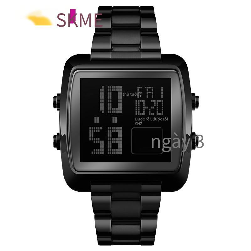 Thời điểm giá thấp nhất vẻ đẹp phong cách nóng bỏng Đông Nam Á thời gian kép đồng hồ nam điện tử đếm ngược đồng hồ đeo tay nam thể thao đa chức năng