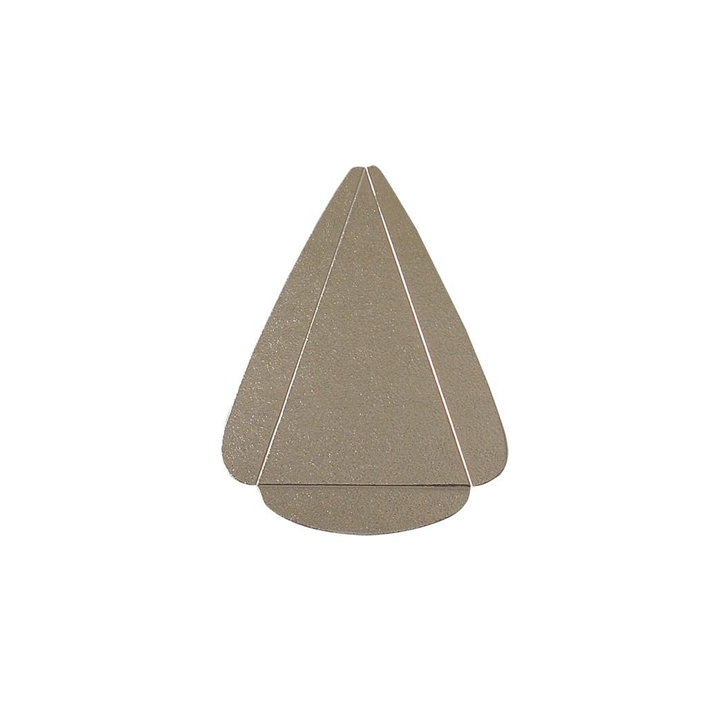 KHAY GIẤY TAM GIÁC TAY CẦM 10×13.5×13.5CM