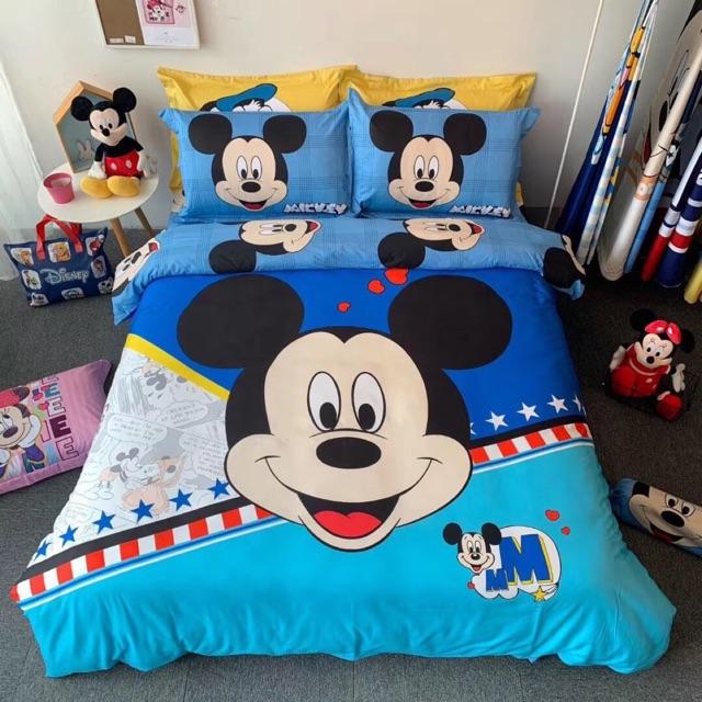 Set Cotton 5D Disney 100%cotton Hàng Nhập Cao Cấp 4 Món Món Quà Hoàn Hảo Dành Cho Các Bé