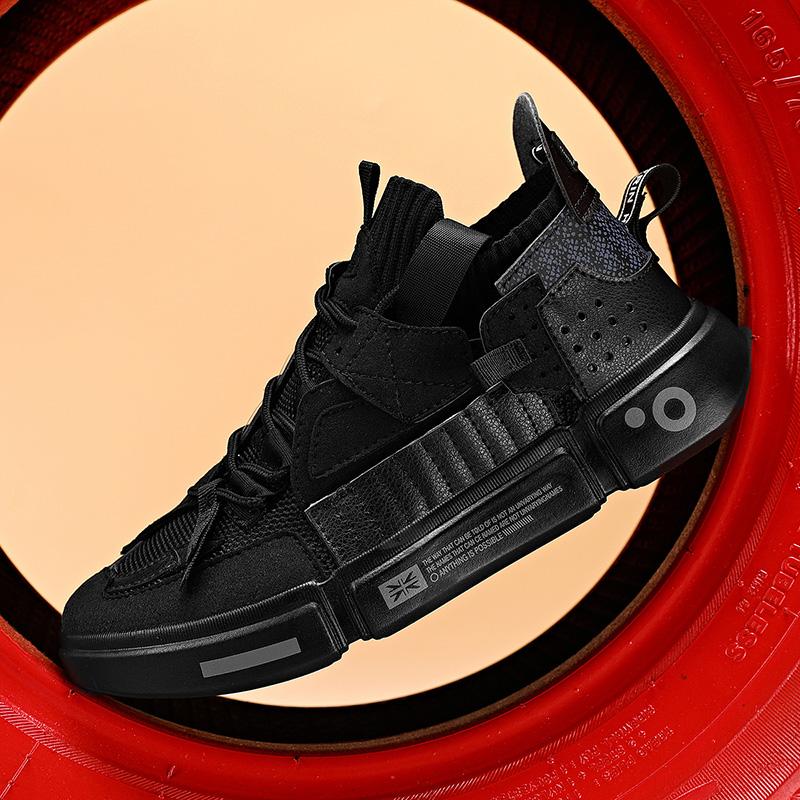 Giày Thể Thao Nam Nữ Giày Thường Thời Trang Đáy Dày Thoải Mái Chạy Bộ Đôi Giày Sneakers Nữ Sneakers Nam Color: Black Shoe Size: 41