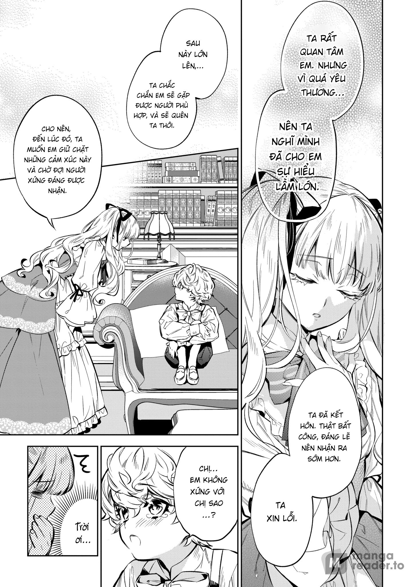 nữ phụ phản diện muốn trở thành một con chim sơn ca chapter 14.1 8