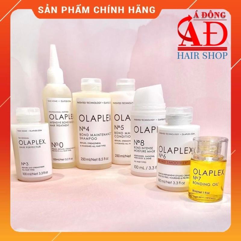 DẦU GỘI XẢ Ủ DƯỠNG OLAPLEX 0 3 4 5 6 7 8 USA PHỤC HỒI TÓC HƯ TỔN DO UỐN TẨY NHUỘM