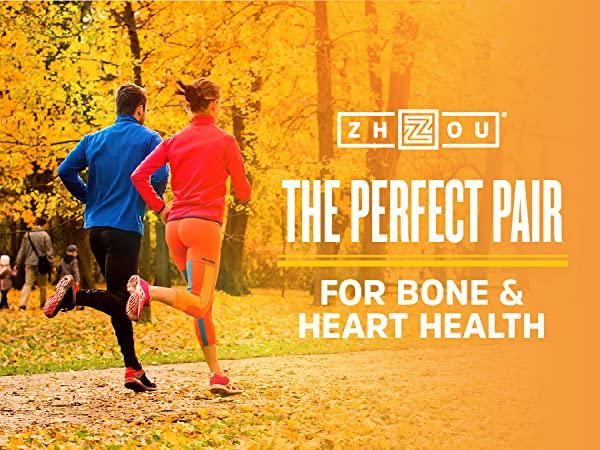 Zhou K2+D3 the perfect pair for bone and heart health.