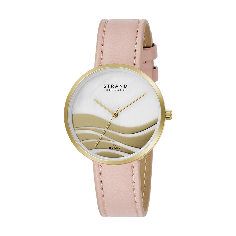 Đồng hồ đeo tay nữ hiệu OBAKU STRAND S700LXGPRP-DW
