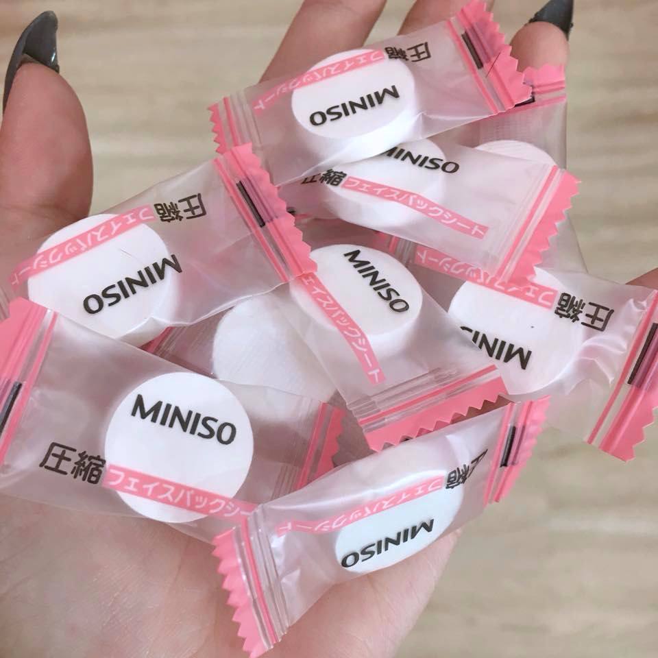 KHĂN MẶT GIẤY NÉN MINISO