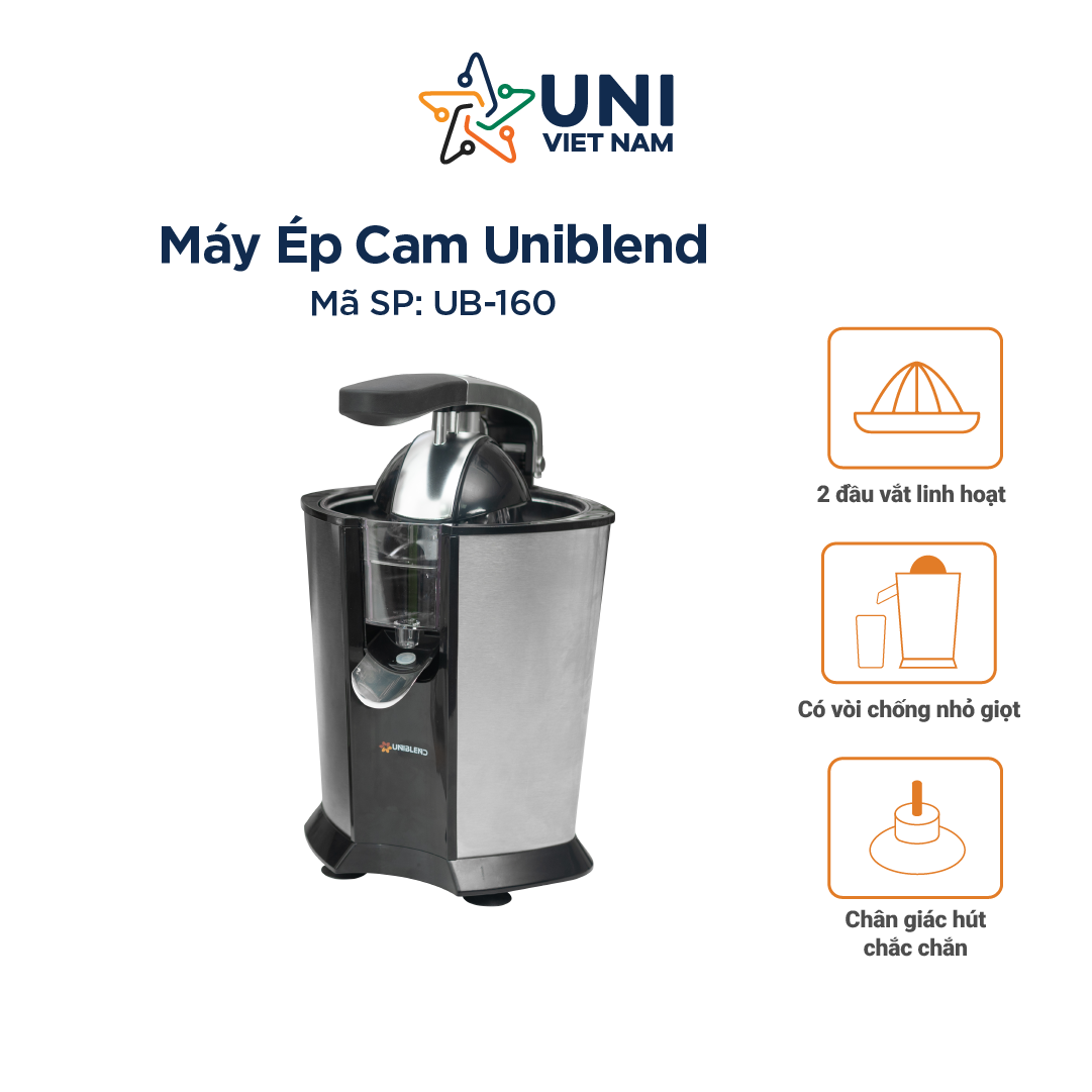 Máy ép cam chuyên dụng Uniblend UB-160