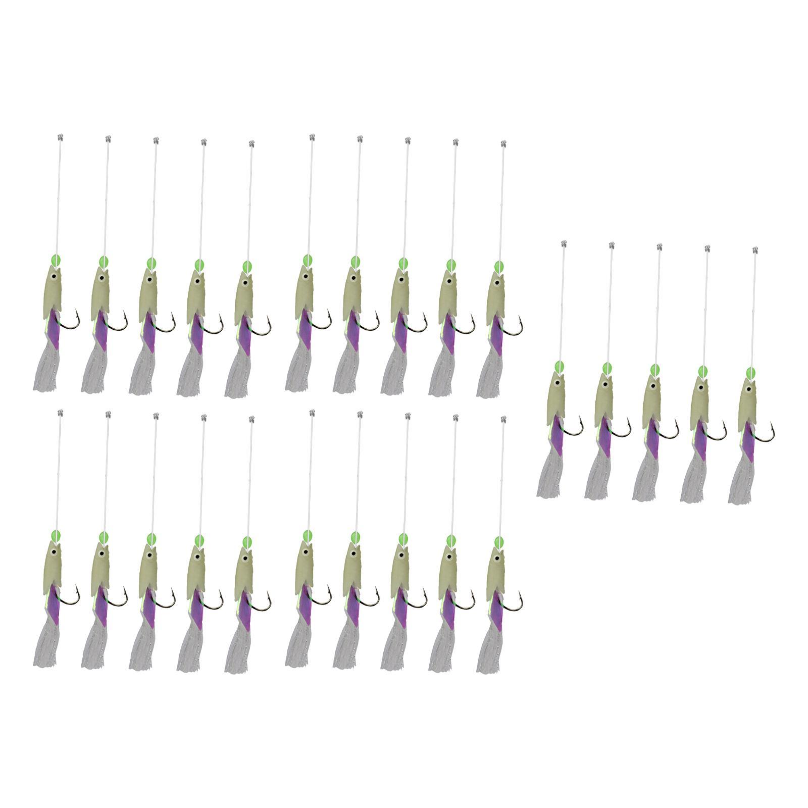 Fishing Rigs High Carbon Steel Hooks 5 Hooks Fishing Rigs for Fresh/saltwater