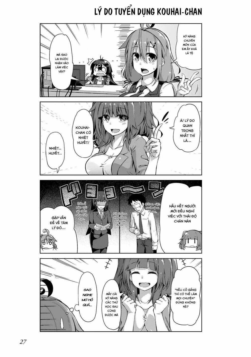 ikinokore! shachiku-chan! chapter 3 6