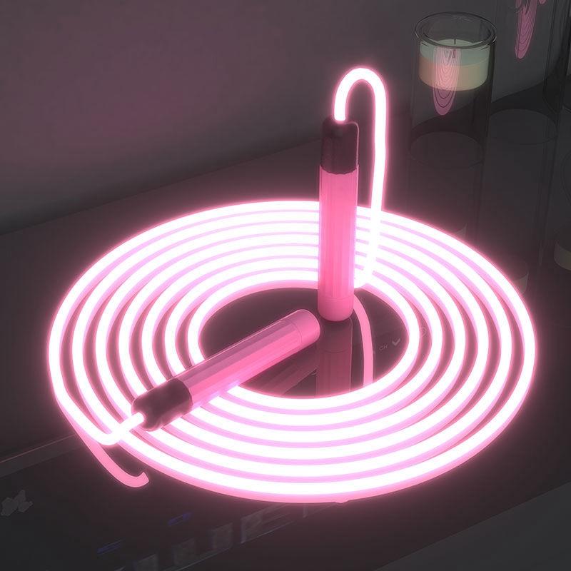 Tập Thể Dục Tan Mỡ-Giảm Dây Nhảy LED Dây Nhảy Thể Thao Ban Đêm Phát Sáng Bỏ Qua Cho Thấy Ánh Sáng Dây Nhảy Thể Dục