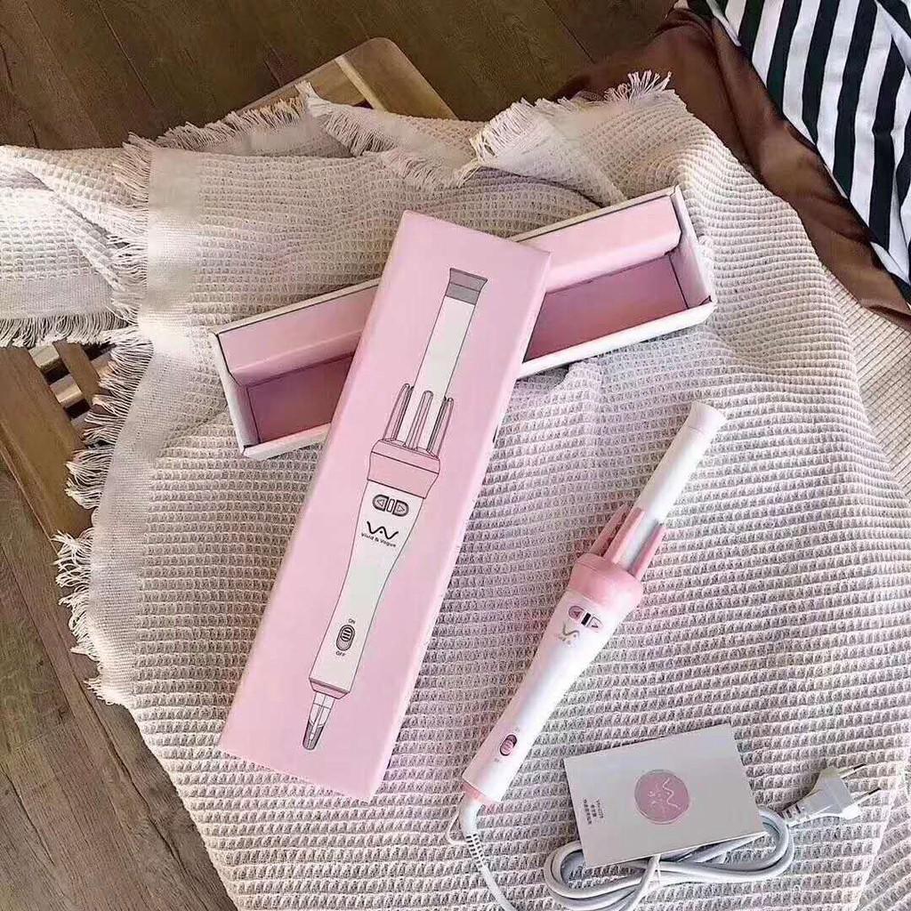 MẪU MỚI NHẤT MÁY LÀM TÓC UỐN XOĂN XOAY TỰ ĐỘNG 360 VIVID & VOGUE HÀN QUỐC VỪA XOĂN VỪA UỐN CỤP
