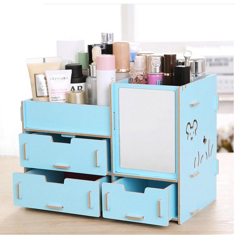 Kệ đựng mỹ phẩm 3 ngăn đa năng