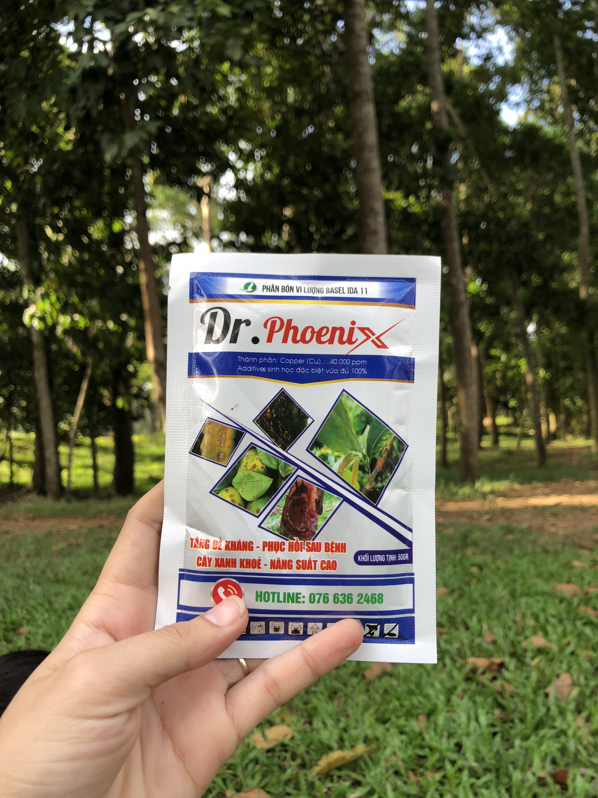 DR, PHOENIX 50GR - SẢN PHẨM GỐC ĐỒNG - KHÔNG LO NẤM HỒNG TRÊN CÂY TRỒNG
