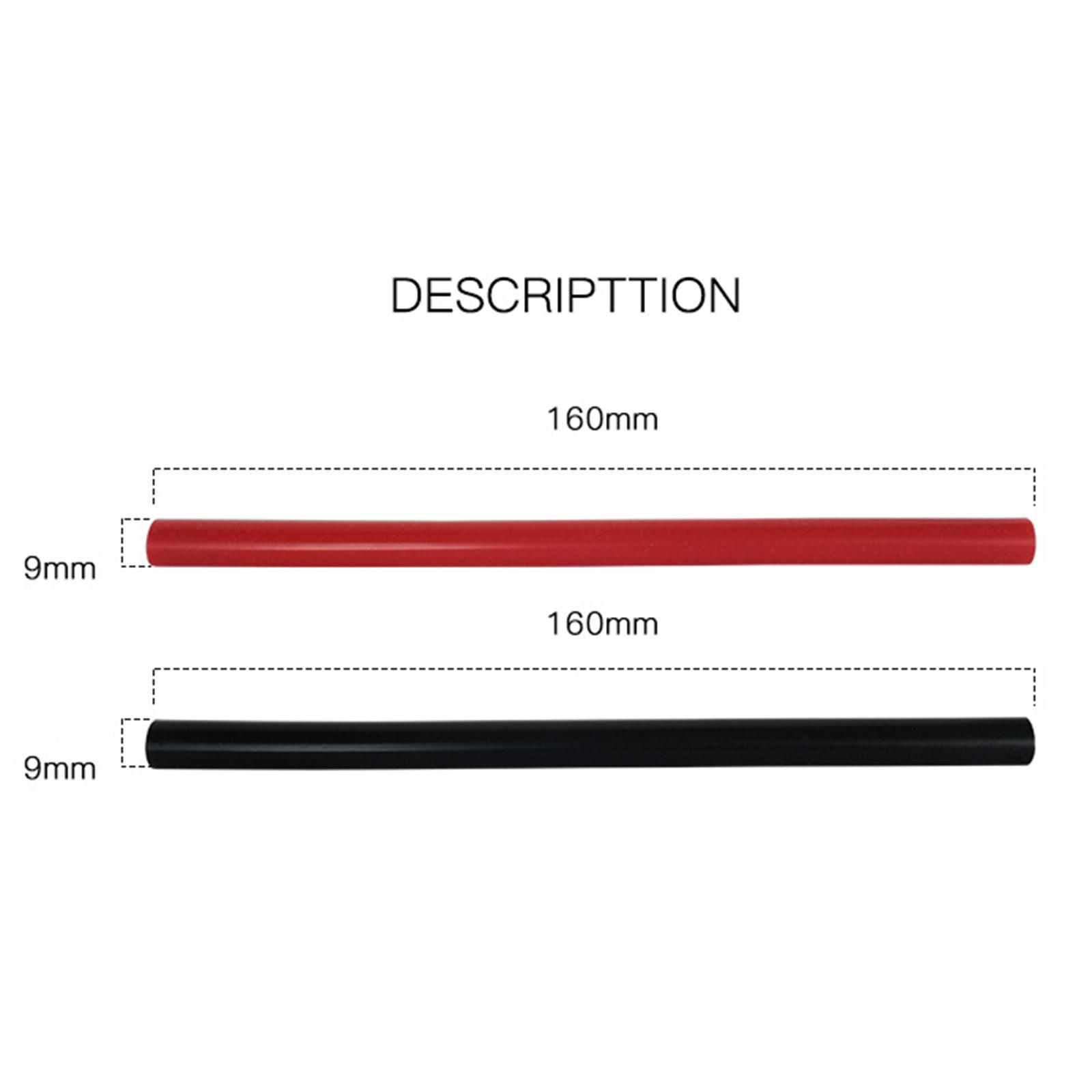 Set of 4 160mm Outdoor Camping Stove Bracket Cover Fishing Gas Stove Protective Pipe Barbecue Picinc Silicone Heat Resistant Tube Replacement