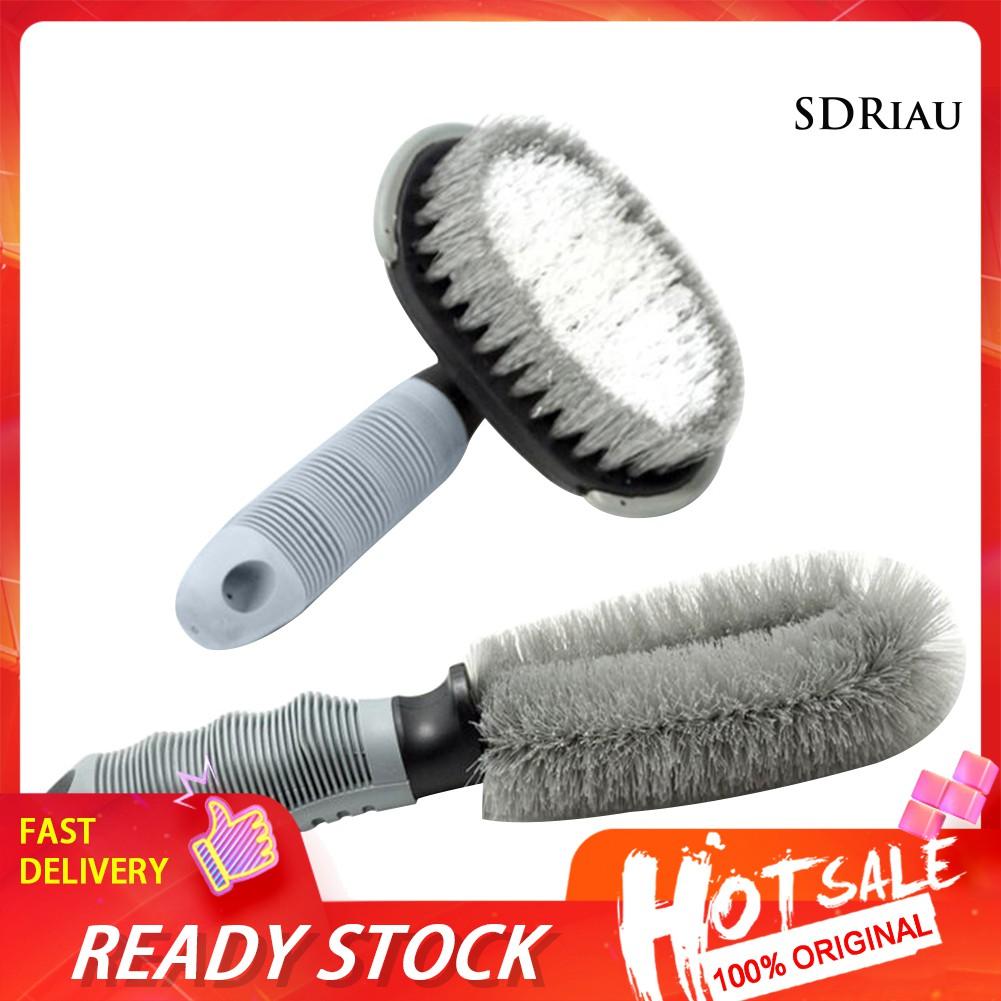 Set 2 Cọ Rửa Bánh Xe Hơi Vệ Sinh Tiện Dụng Chất Lượng Tốt