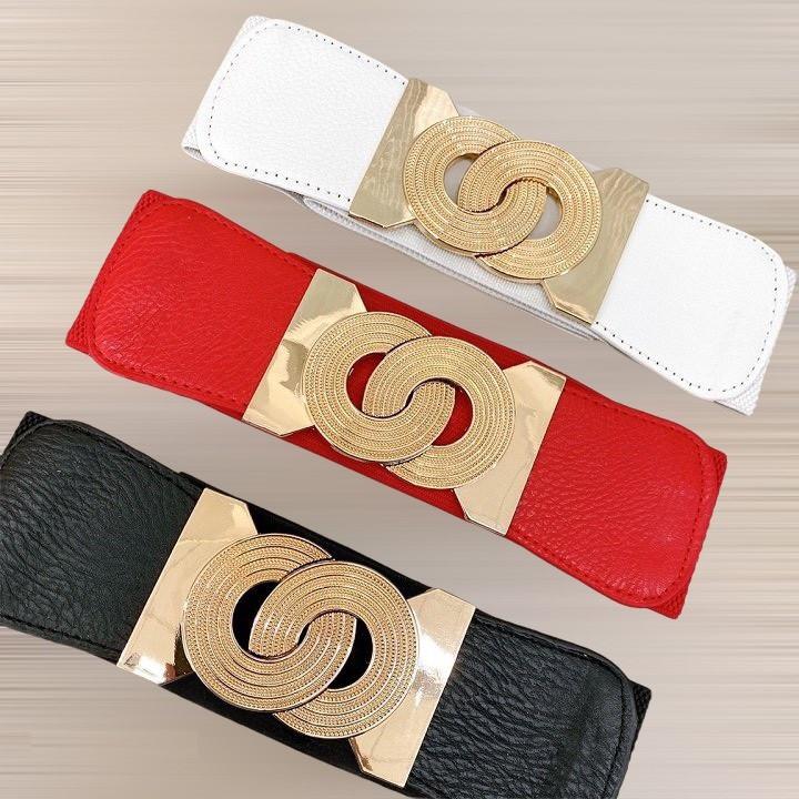 Dây đai váy thắt lưng nữ 2 vòng xoắn 6cm H43