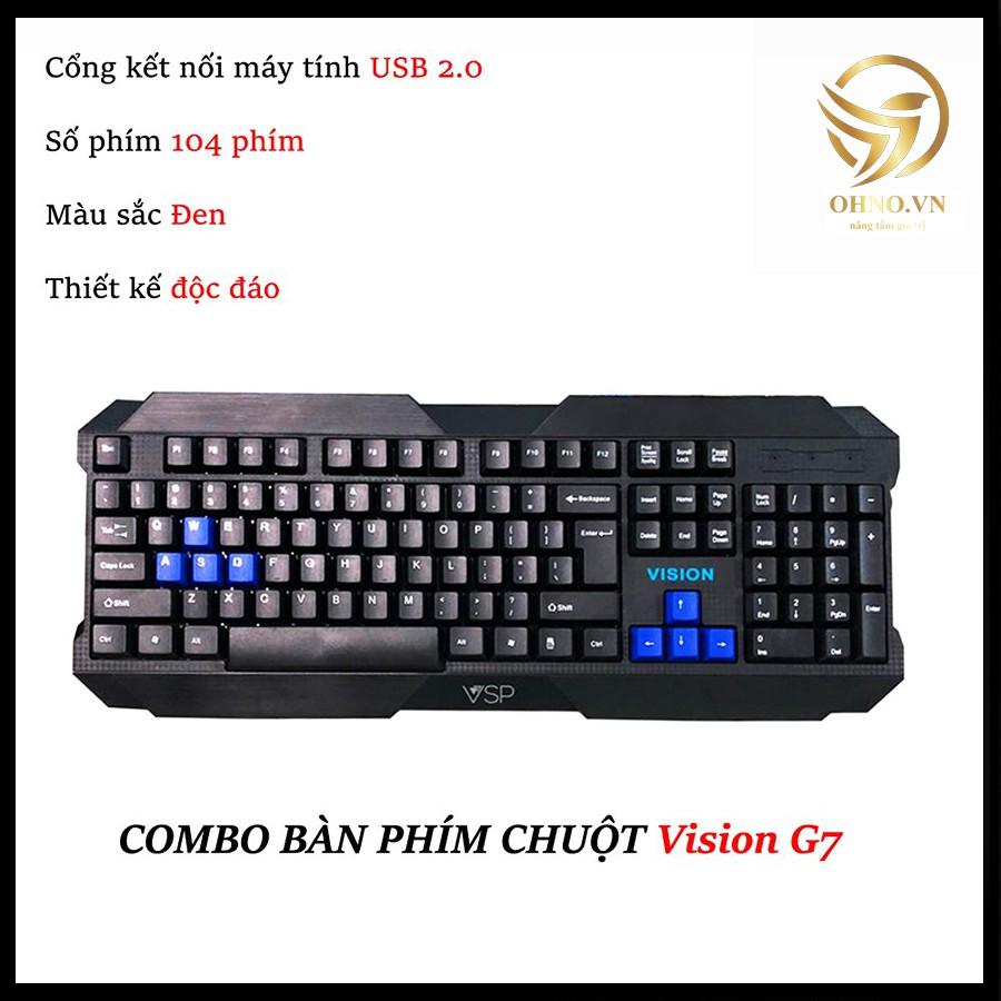 Bàn Phím Có Dây Vision G7 Bàn Phím Giả Cơ Gaming – OHNO Việt Nam