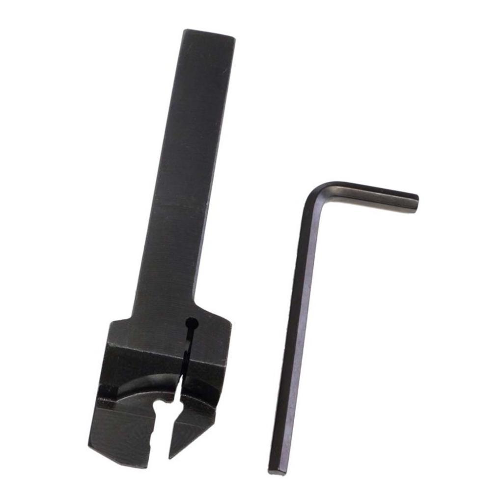Turning Tool Holder Holder Boring Bar + Wrench CNC Lathe Turning Tool, 100 Mm MGEHR1212-2