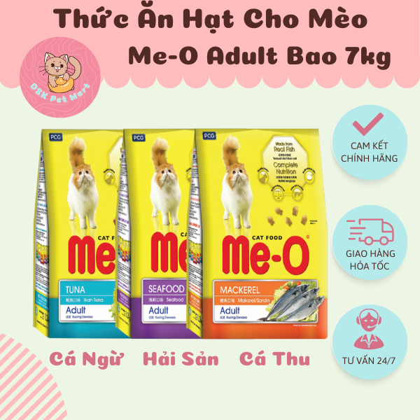 Me-O ADult - Thức Ăn Hạt Cho Mèo Trưởng Thành