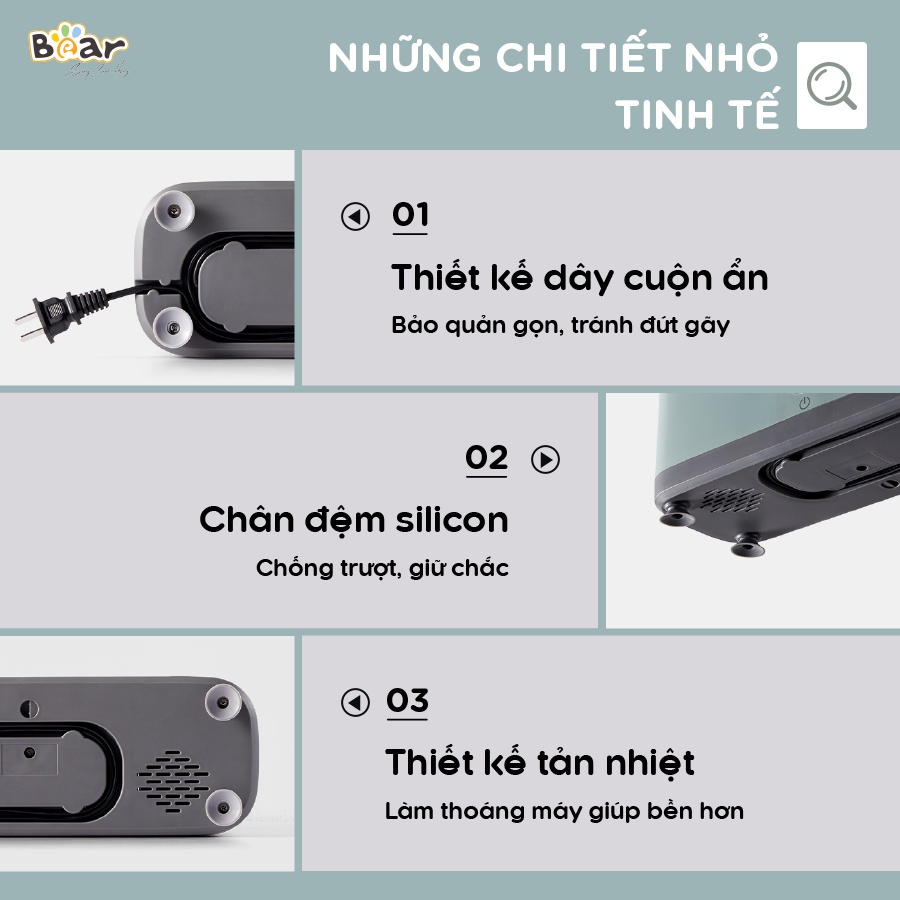 Máy sấy tiệt trùng dao thớt đũa Bear XDQ-B01Q1 khử khuẩn an toàn - Hàng chính hãng