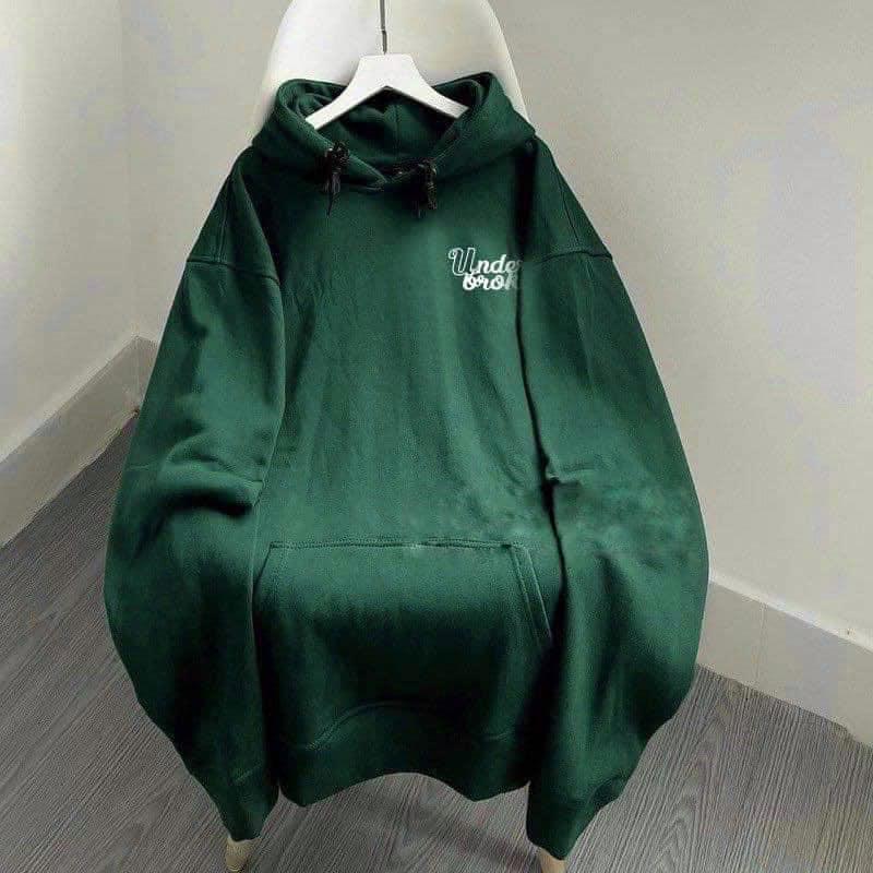 Áo Hoodie xanh lá Under Broken hottrend 2023 siêu chất, Áo Hoodie Unisex Nam Nữ