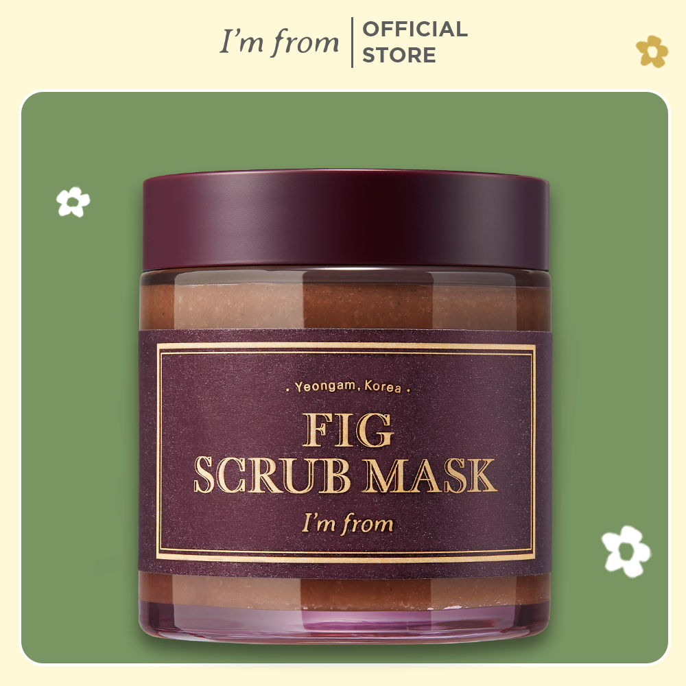 I'm From Mặt nạ tẩy da chết Fig Scrub Mask 120g