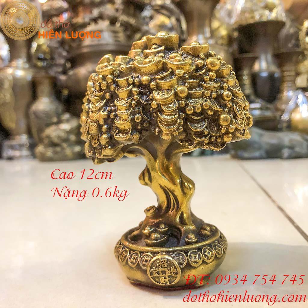 Cây Kim Tiền Bằng Đồng Cao 12cm