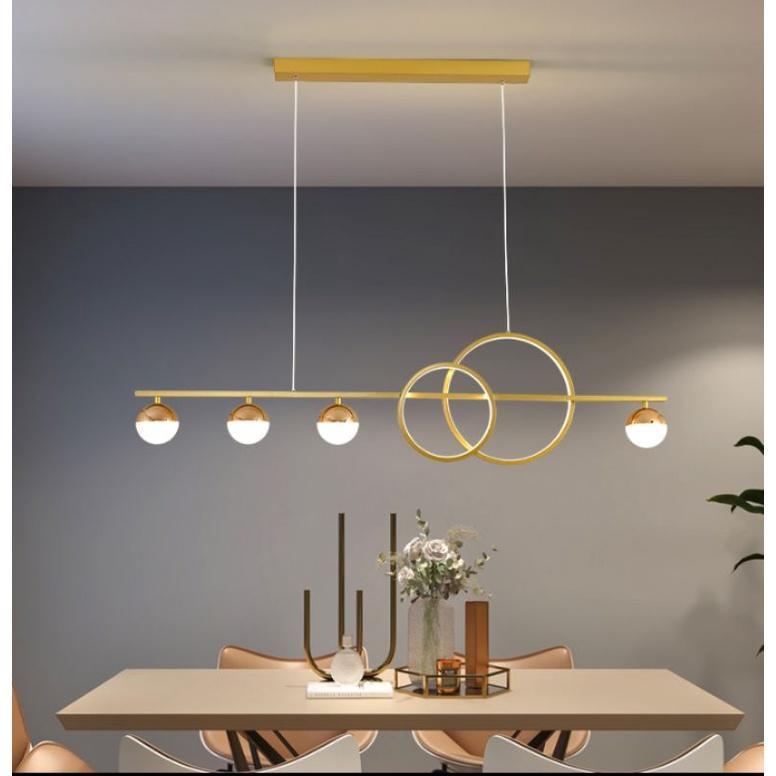 Đèn thả 3 chế độ ánh sáng phong cách Bắc Âu kiểu dáng hiện đại, Đèn decor, đèn bàn ăn, đèn trang trí - KN06