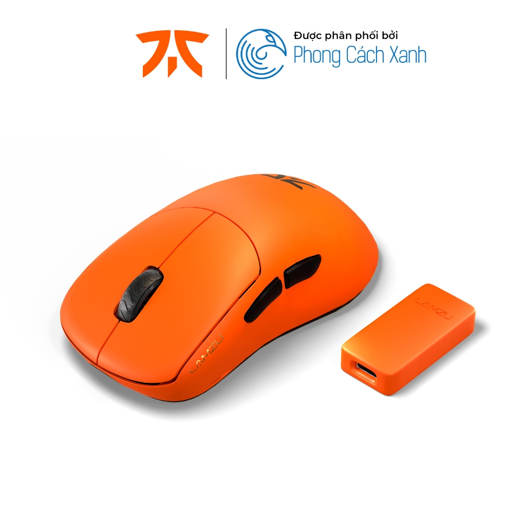 Chuột không dây siêu nhẹ Fnatic x Lamzu Thorn 4K Special Edition - Hỗ trợ tối đa 8KHz - Hàng Chính Hãng