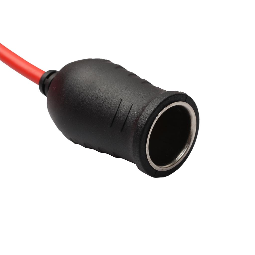 Cigarette Lighter Extension Cord Cable Heavy Duty 12ft 12V/24V Car Charger with Cigarette Lighter Socket Plug