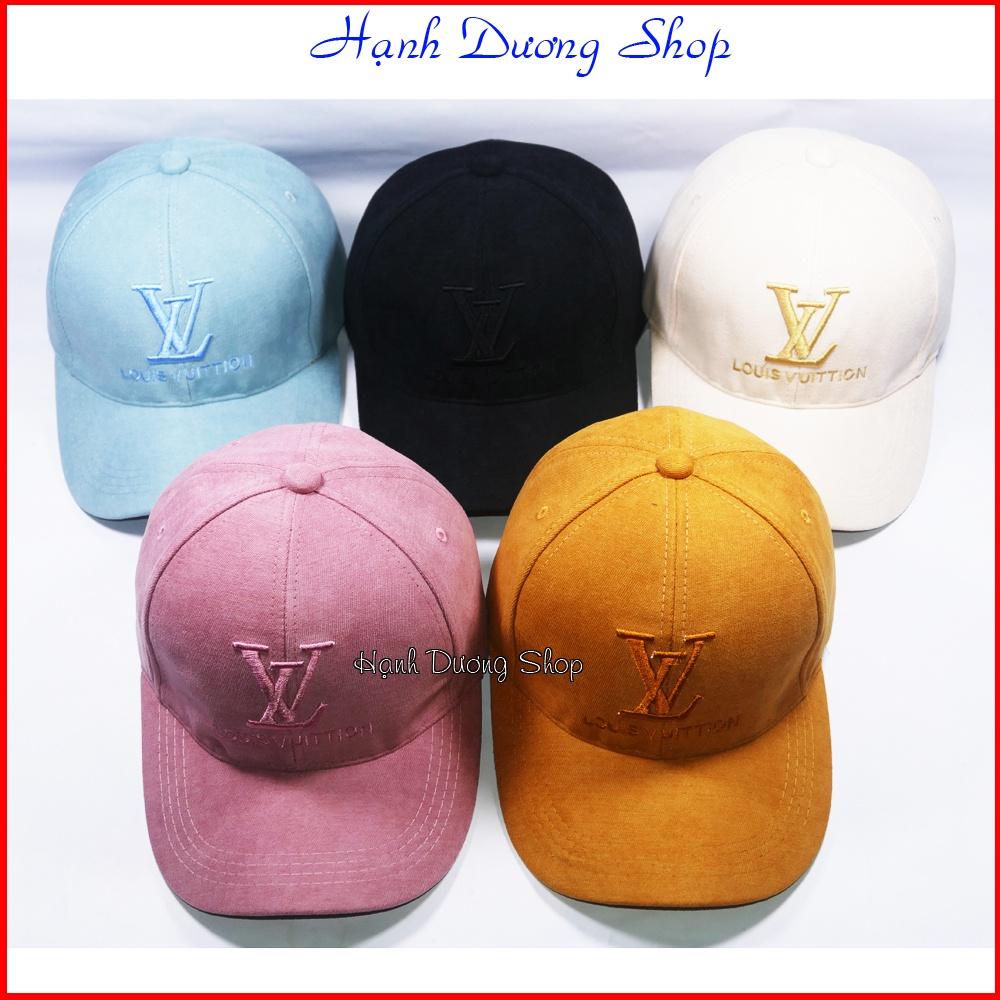 Mũ lưỡi trai ️ Nón kết thêu hình chữ chất liệu nhung cao cấp form unisex nam nữ