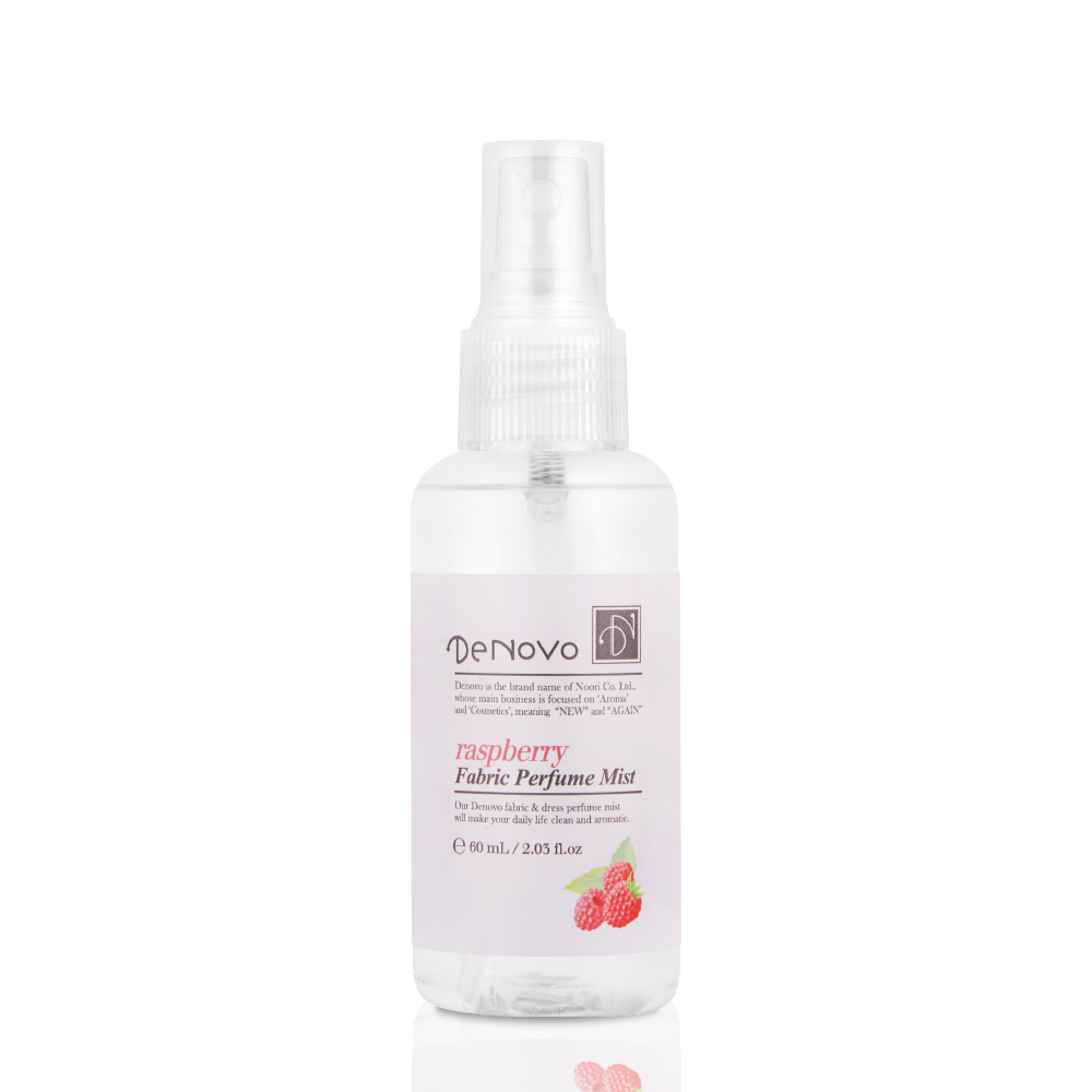 Nước hoa xịt thơm vải Hàn Quốc DENOVO hương Raspberry 60ml