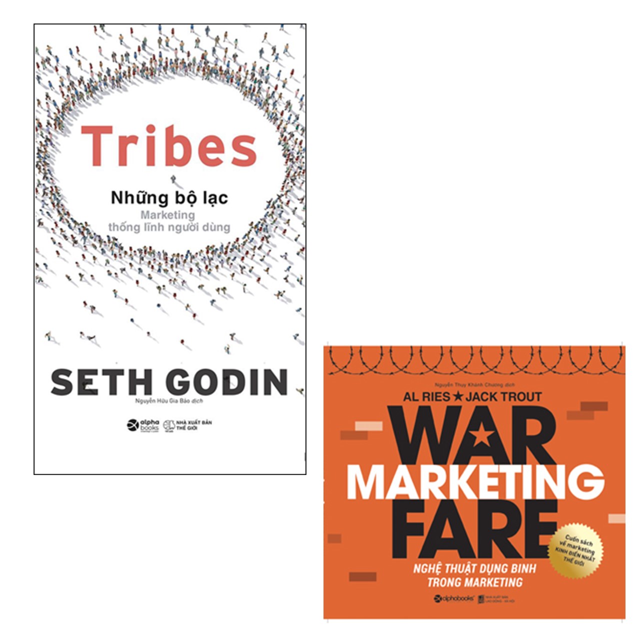 Combo Marketing Dẫn Đầu Thị Trường: Những Bộ Lạc - Marketing Thống Lĩnh Người Dùng + Nghệ Thuật Dụng Binh Trong Marketing