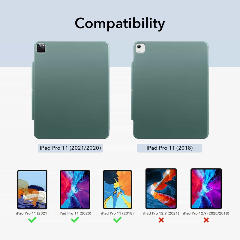 Bao Da Dành Cho iPad Pro 11 inch 2021/ 2022 ESR Rebound Magnetic Slim Case - Hàng Chính Hãng