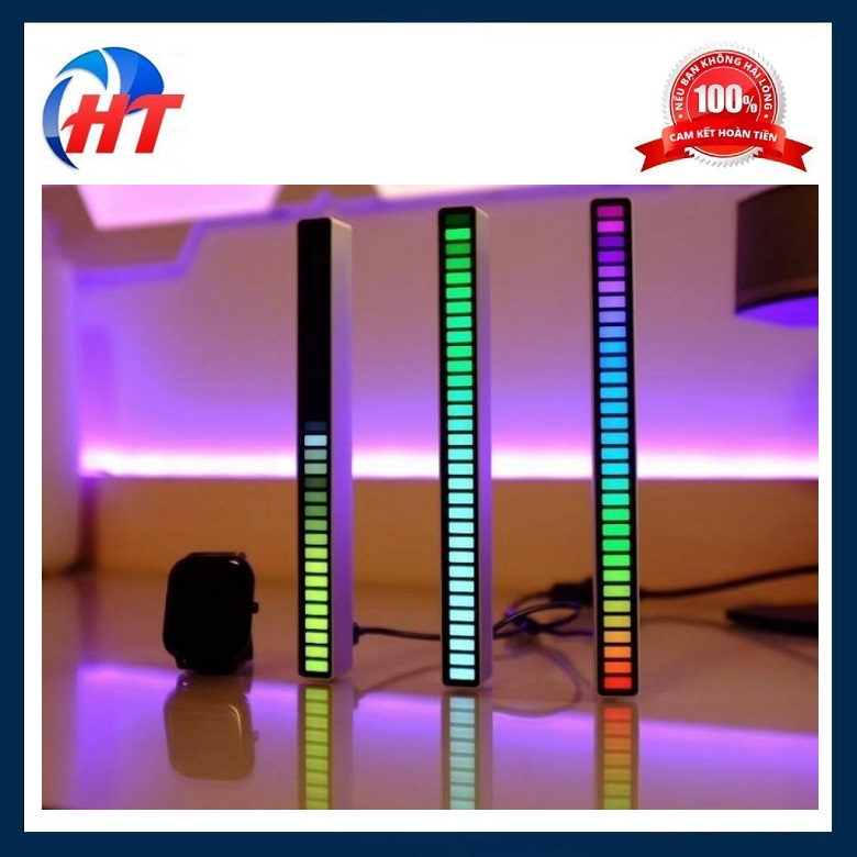 ĐÈN LED THANH CẢM BIẾN THEO NHẠC ,NGUỒN 5V , MODEL D08-RGB - HT