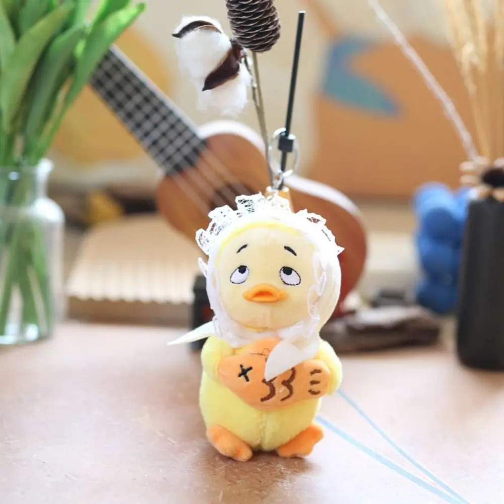 Thú nhồi bông vịt mặt quạo ngộ nghĩnh - Size 22cm - Quà tặng gấu bông Upsetduck êm mịn cho bé