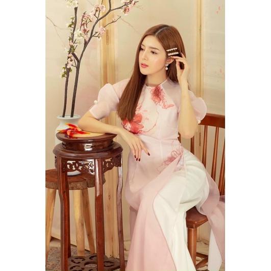 ÁO DÀI MẸ VÀ BÉ HOA NGỌC LAN XUÂN 2022