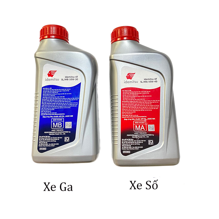 Dầu Nhớt xe ga, xe số Bảo Vệ Động Cơ Tiết Kiệm Nhiên Liệu