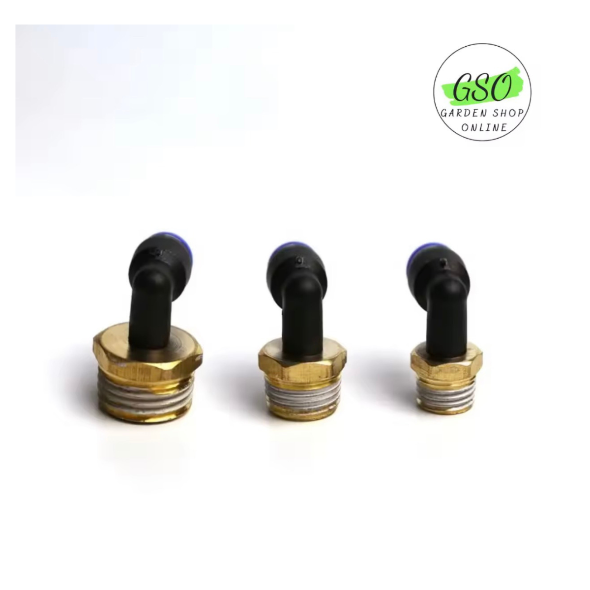 Đầu nối nhanh góc PL 4mm 6mm 8mm 10mm 12mm / Khớp nối nhanh / Nối nhanh phun sương ống 4 6 8 10 12