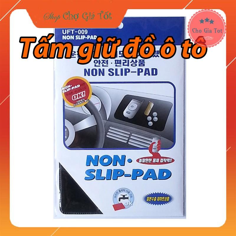 Tấm lót giữ đồ chống trượt trên Taplo ô tô Size 22x16cm