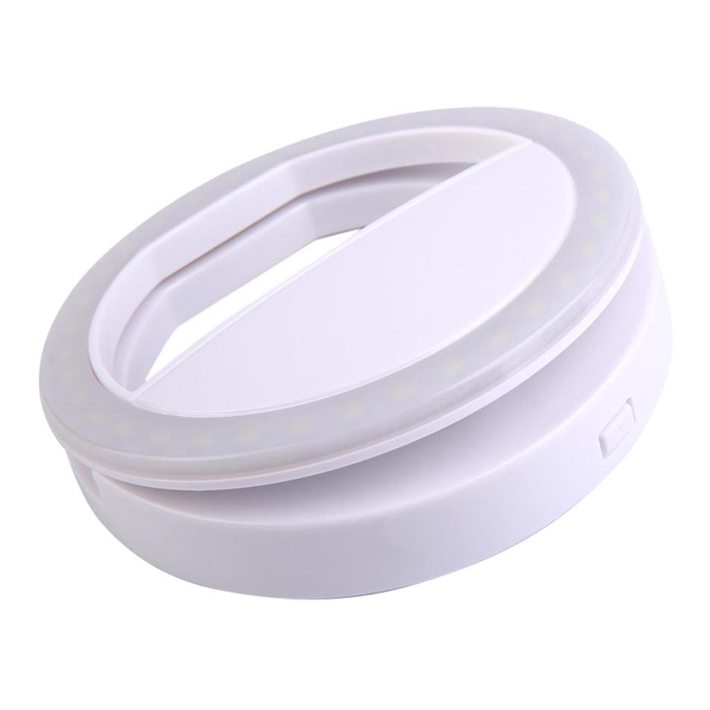 Mini Portable 36LED Fill-in USB Selfie Light Lamp For Mobilephone White