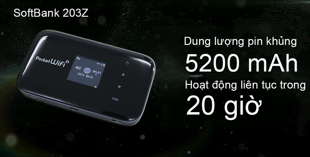 Hình ảnh ZTE Pocket Wifi  Bộ phát wifi Từ Sim 3G 4G Nhật Bản Kiêm Pin Sạc Dự Phòng - Hàng Nhập Khẩu